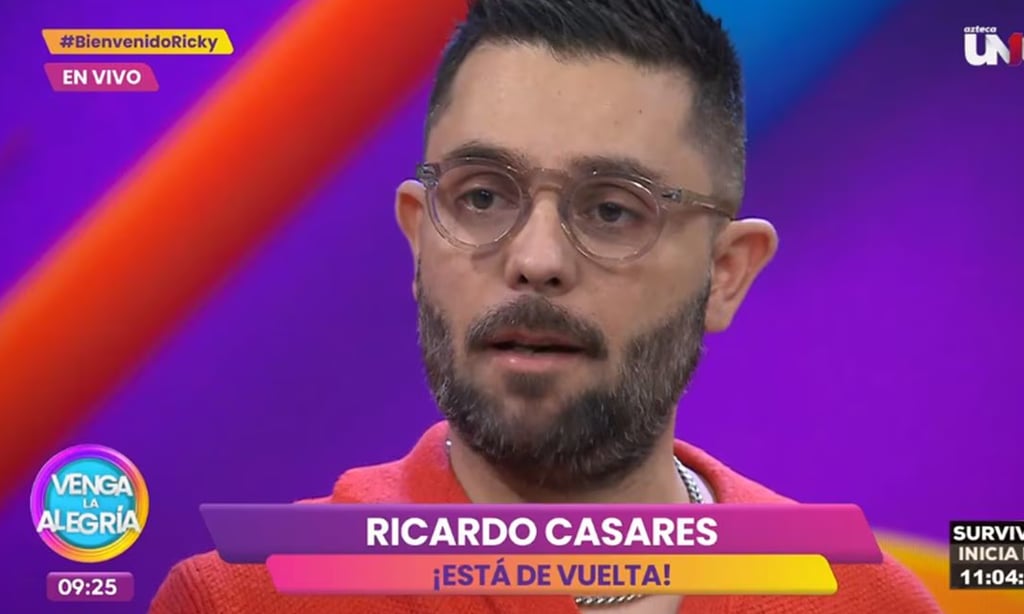 Ricardo Casares está de vuelta en Venga la Alegria tras sufrir de un infarto