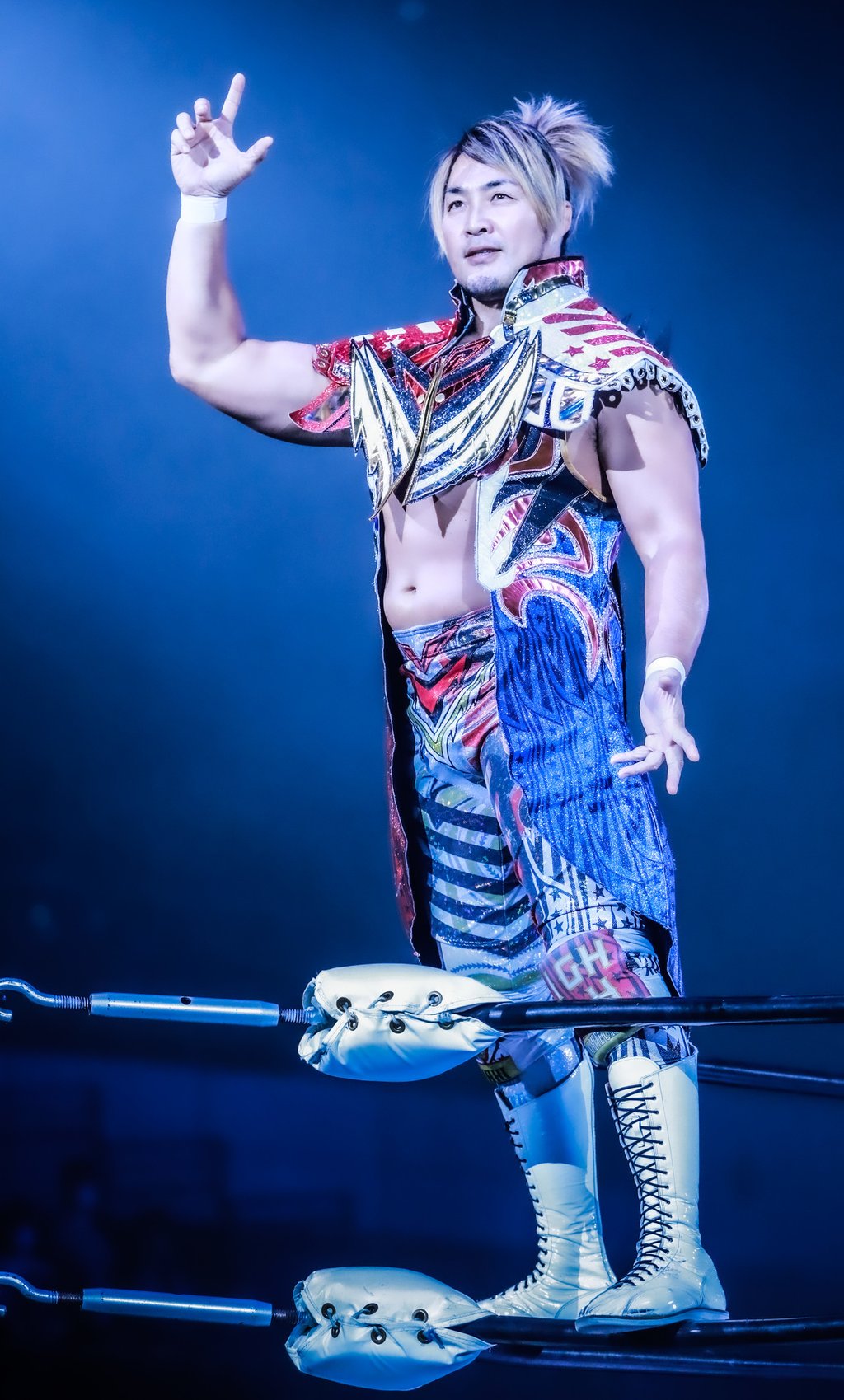 Figuras. Tanahashi es una de las caras del nuevo Japón.