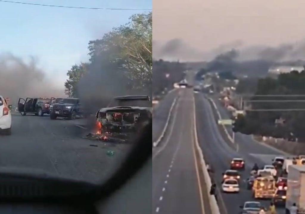 Enfrentamiento paraliza tráfico en carretera Panamericana y autopista Ocozocoutla-Las Choapas