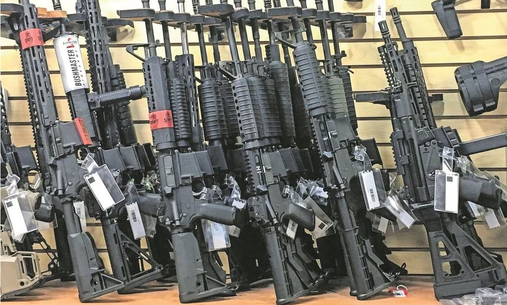 Armas de fuego. (ARCHIVO)