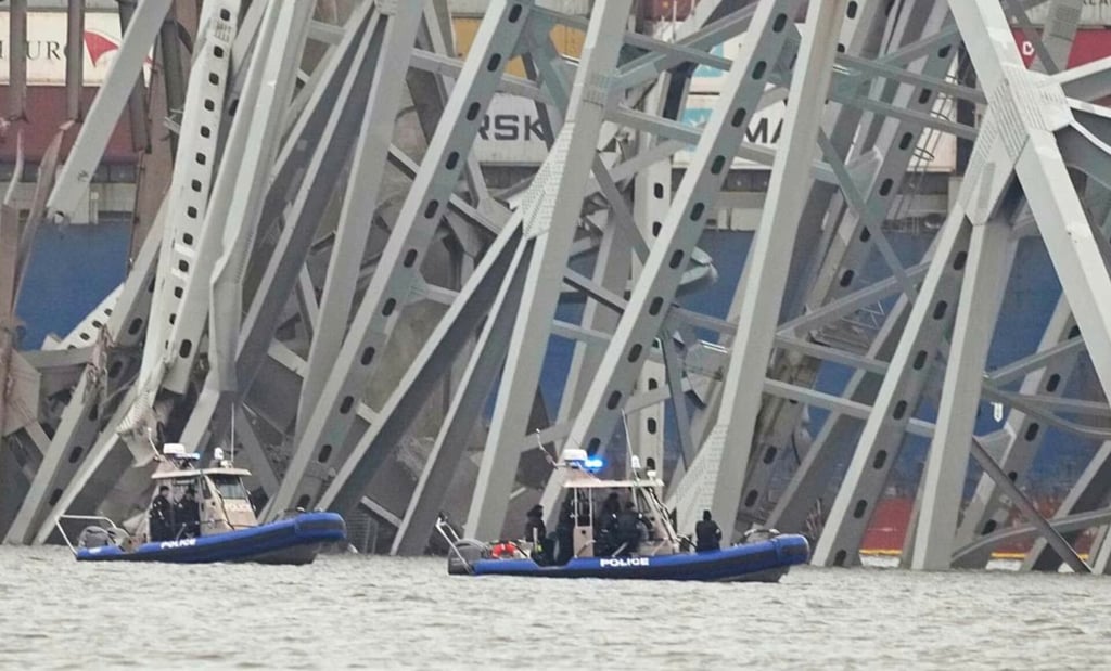 Hallados los cuerpos de dos de las víctimas del derrumbe del puente de Baltimore; uno es mexicano
