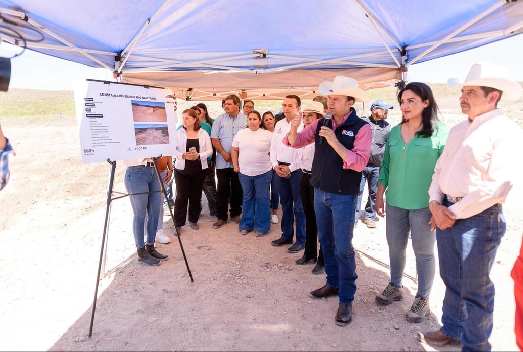Compromiso. El gobernador del estado de Durango, Esteban Villegas Villarreal, presentó estas nuevas obras, las cuales promete mejorarán la calidad de vida de los habitantes.