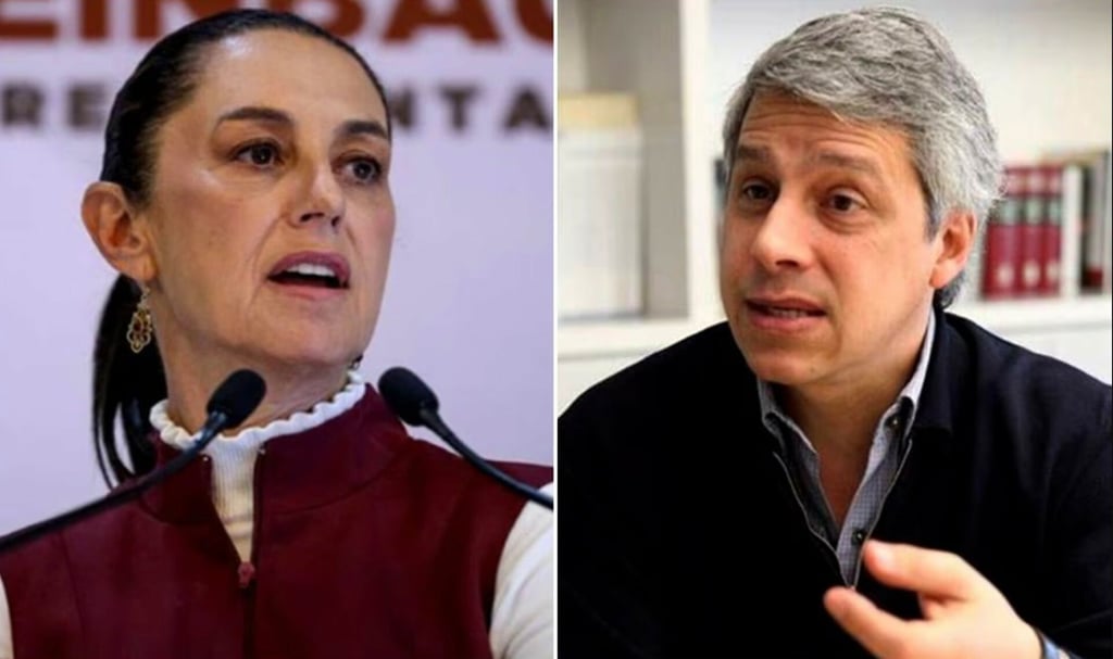 Claudia Sheinbaum choca con Claudio X. González en redes; se acusan de corrupción