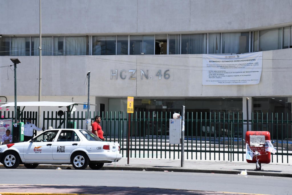 Emergencia. El Hospital 46 del IMSS es señalado por el Colegio Médico por estar rebasado en su capacidad.