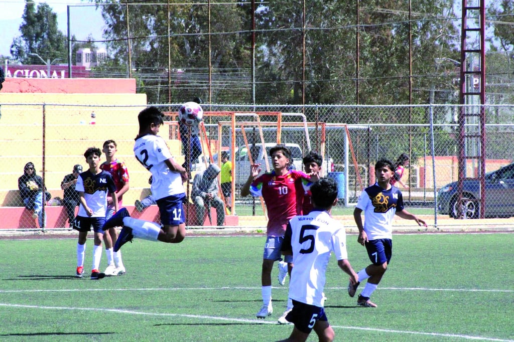 Actividad. Hoy continuarán las acciones para las selecciones duranguenses de futbol soccer en el Macro Regional de Juegos Nacionales Conade 2024,