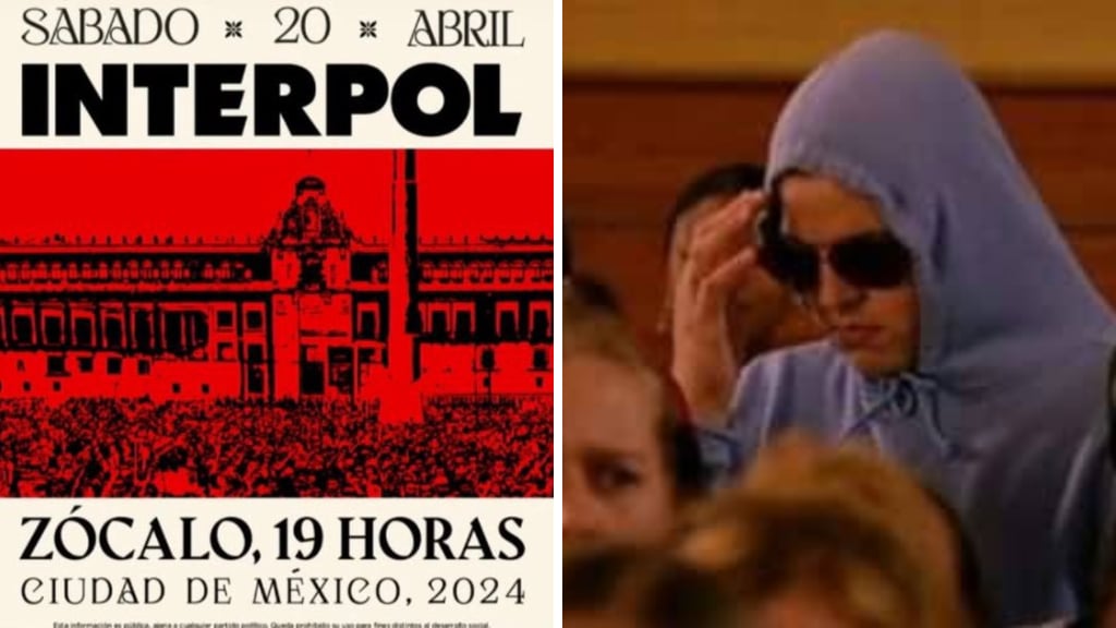 Salen los memes del concierto gratis de Interpol en el Zócalo de la CDMX