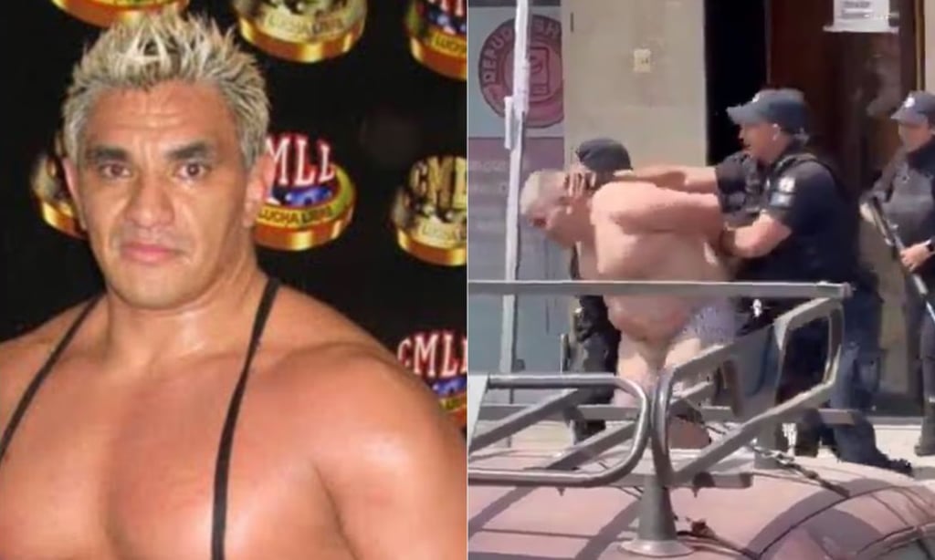 Detienen a Shocker, leyenda de la lucha libre, por causar destrozos en un hotel de Oaxaca