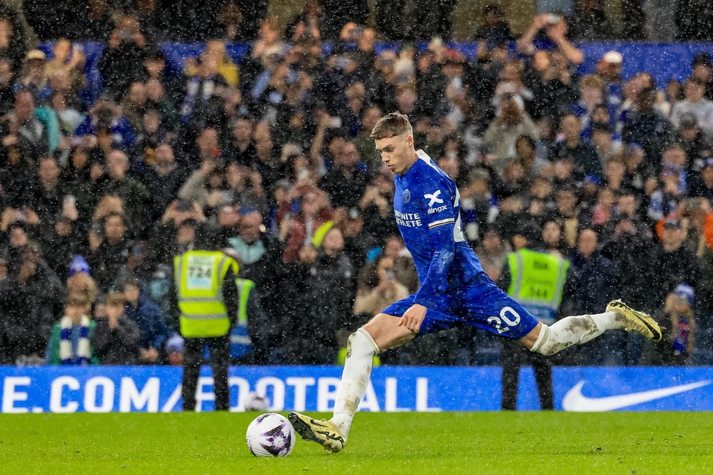 Revelación. Tras salir del Manchester City, Palmer se ha convertido en un titular indiscutible del equipo del sur de Londres.