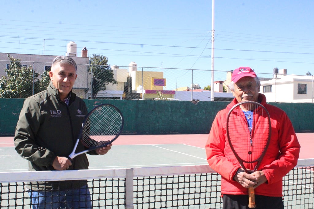 A sus 87 años, Rubén cuelga la raqueta