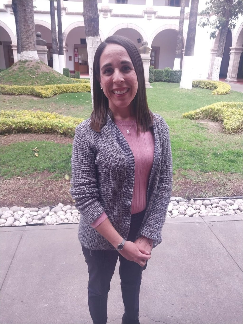 Daniela del Pilar Olmos Morantes, directora de Internacionalización de la UJED.