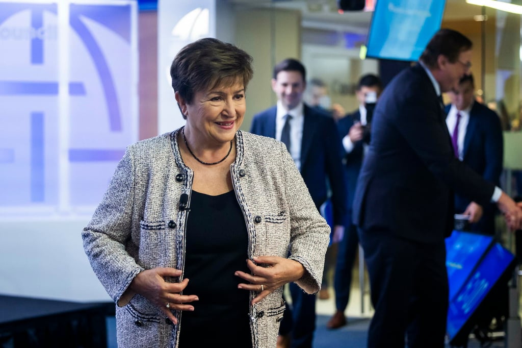 La economista Kristalina Georgieva fue reelegida este viernes por unanimidad como directora gerente del Fondo Monetario Internacional (FMI). (EFE)