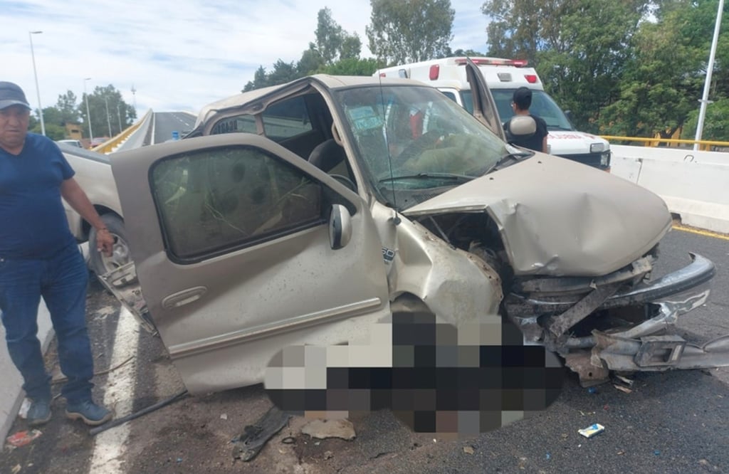 Fuerte Accidente En Carretera Durango Parral Deja Una Adulta Mayor