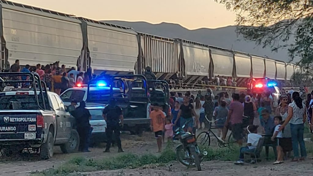 Dos menores y un adulto mueren al caer del tren en Lerdo; buscaban llegar a EUA