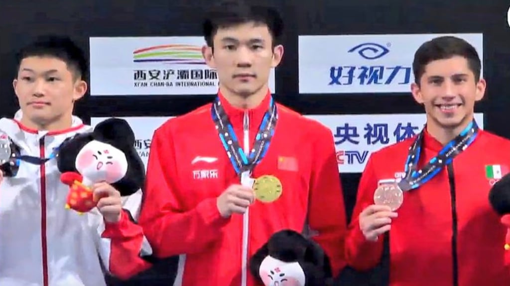 Mexicano Randal Willars gana la medalla de bronce en la Súper Final de Clavados en China