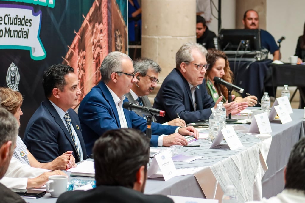 Presencia. El alcalde Toño Ochoa participó en la Asamblea General Ordinaria de la Asociación Nacional de Ciudades Mexicanas Patrimonio Mundial (ANCMPM).