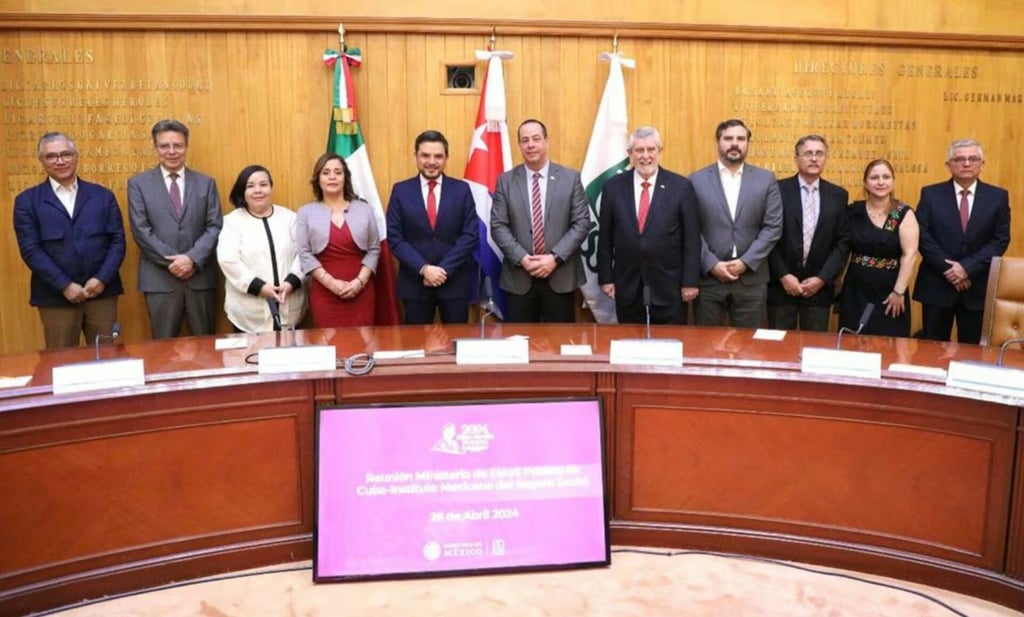 México y Cuba sostienen reunión para fortalecer lazos de cooperación en materia de salud