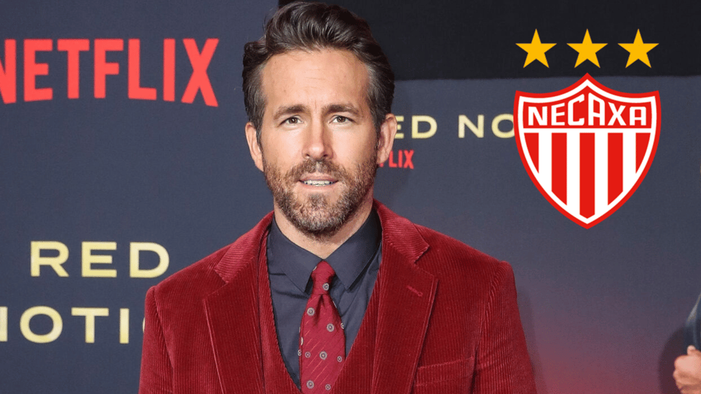 Actor Ryan Reynolds, nuevo accionista del Necaxa