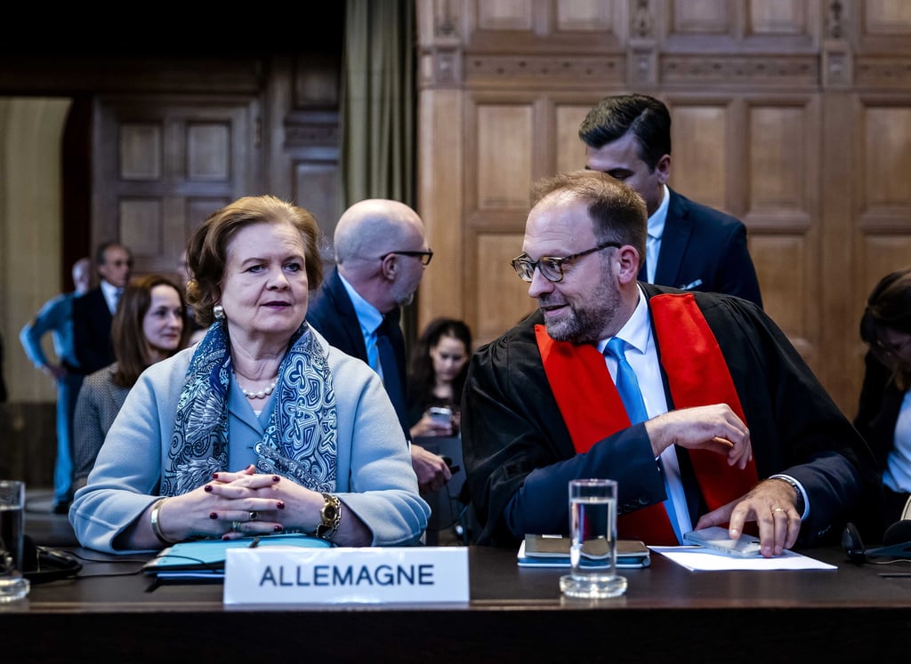 La directora general de Asuntos Jurídicos de Alemania, Tania von Uslar-Gleichen. (EFE)