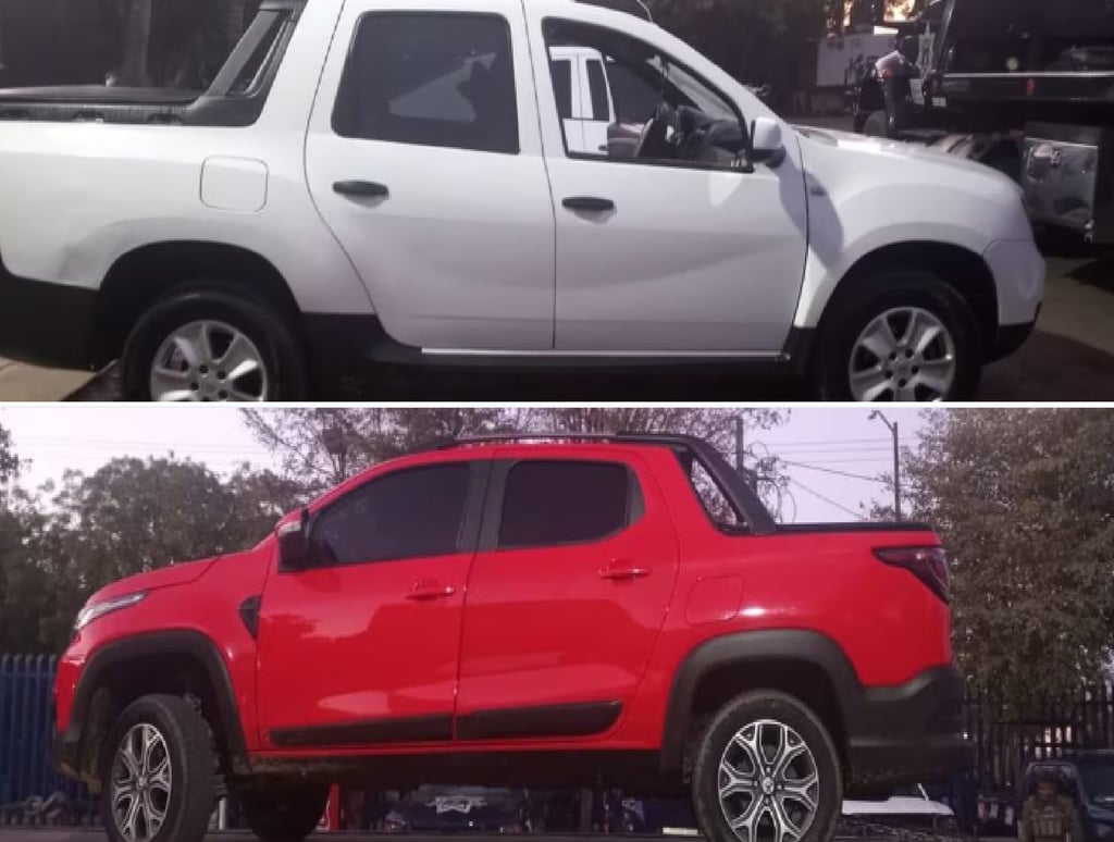 Camionetas blindadas, con armas y radios, fueron abandonadas en Culiacán