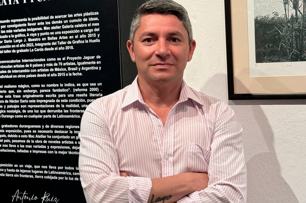El artista colombiano Héctor Largo expone en Mac Atelier Galería