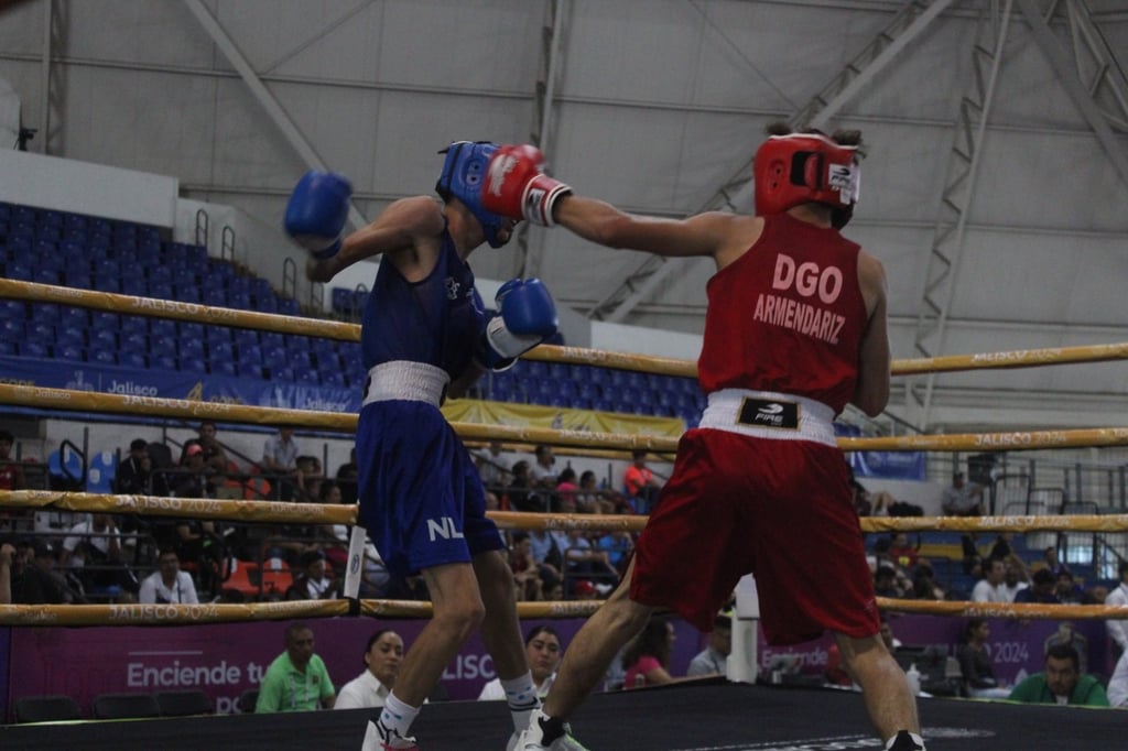 Semifinalista. El boxeador duranguense Mario Armendariz avanzó a la ronda de semifinales dentro de la división de los 44-46 kilogramos del box de los Juegos Nacionales Conade 2024.