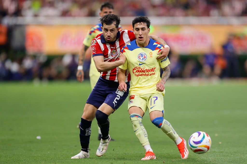 Empate. Chivas y América no se hicieron daño en la ida de las semifinales del Clausura 2024 de la Liga MX.