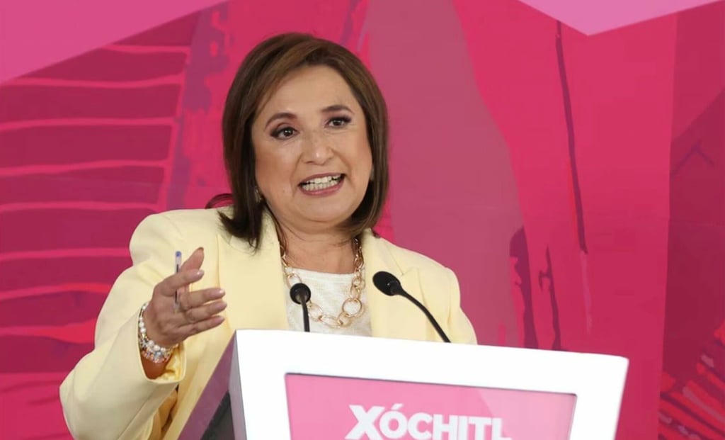 Xóchitl Gálvez convoca a sus seguidores a llevar banderas de México a la marcha de la 'Marea Rosa'