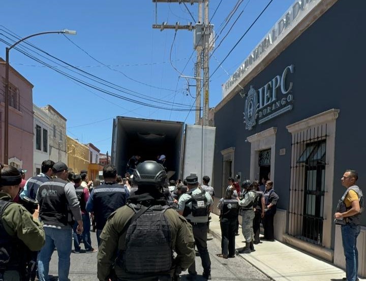 Llegan a Durango las boletas electorales para el próximo 2 de junio