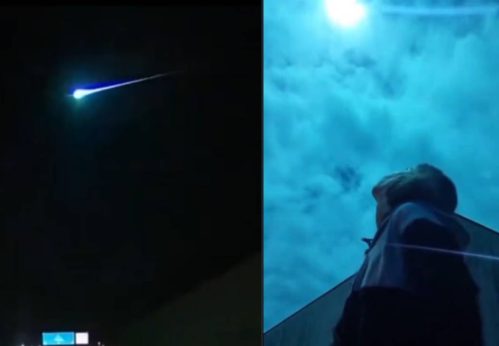 VIDEO: Joven logra captar impresionante toma de un meteorito