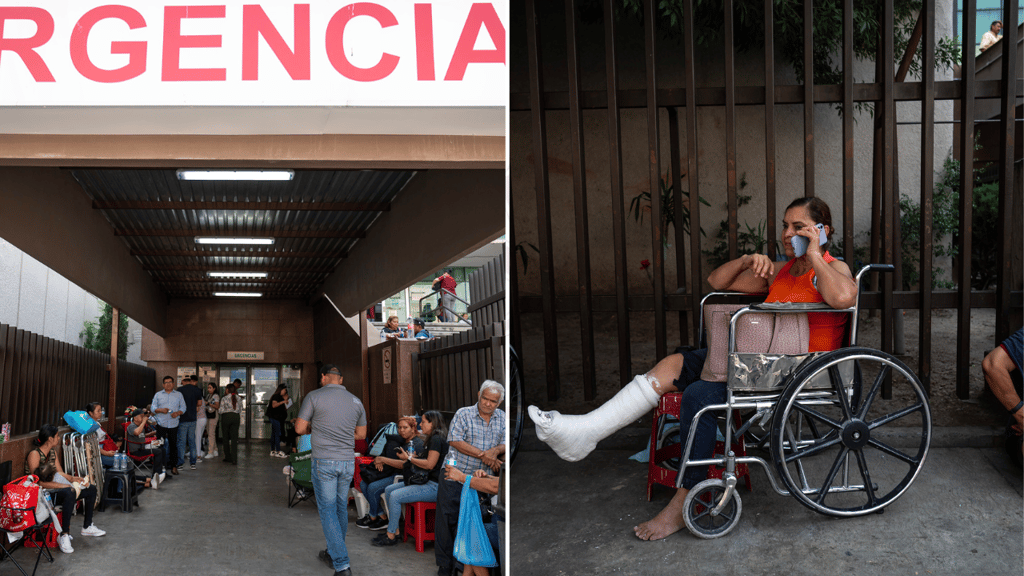 Dos personas siguen hospitalizadas tras desplome de templete en Nuevo León