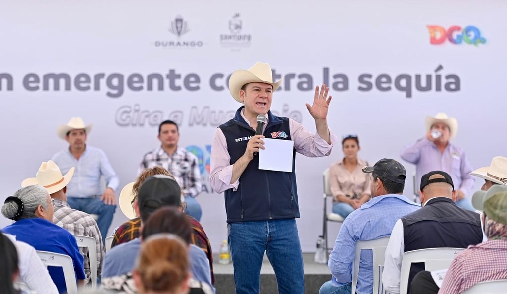 Lleva Gobernador 'Plan contra la Sequía' a productores de Santiago 