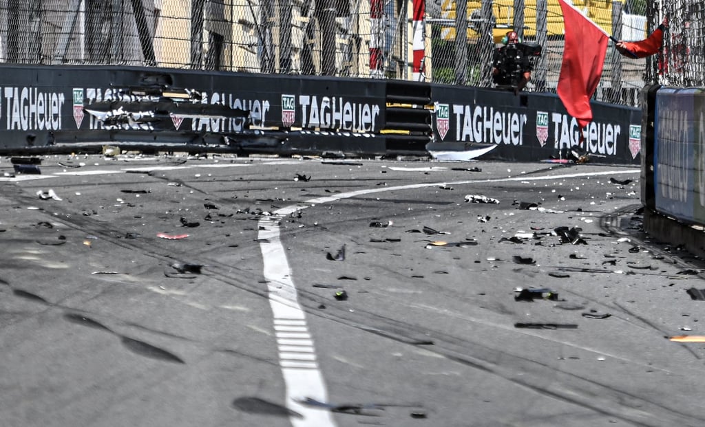 'No me dejó espacio', Magnussen culpa a Checo Pérez del choque en el GP de Mónaco