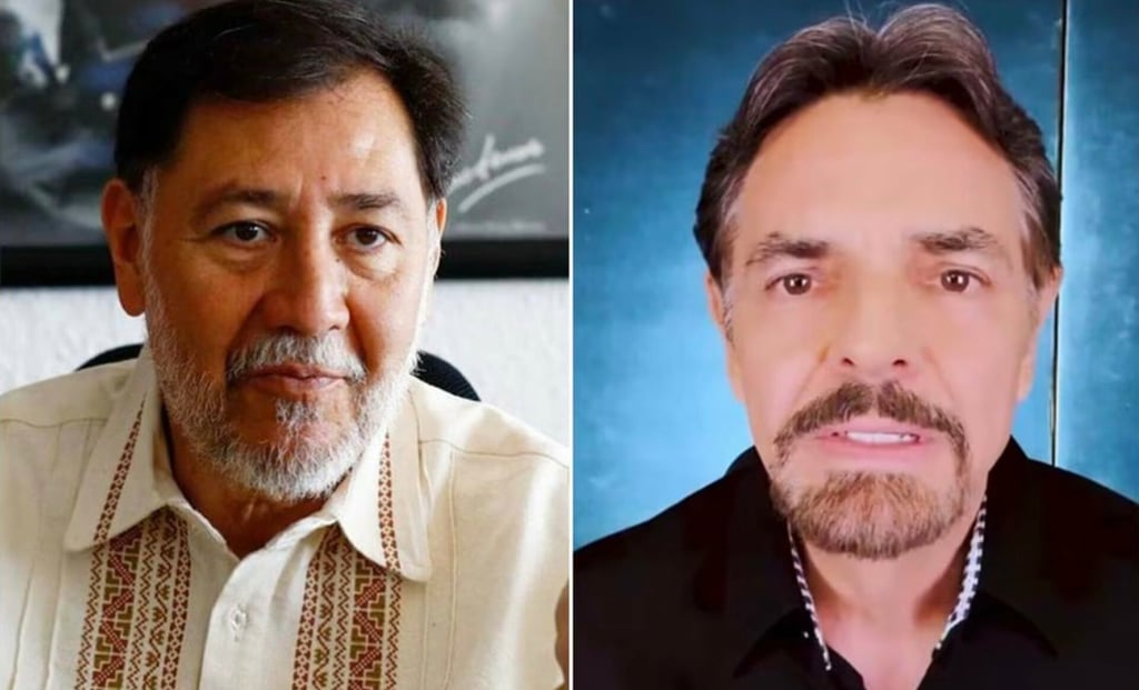 Fernández Noroña se lanza contra Derbez; ‘Estás teniendo problemas de capacidad mental’, acusa