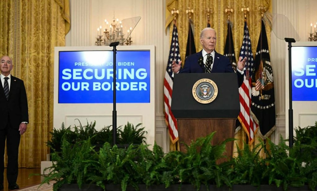 Biden acusa a republicanos de convertir la frontera 'en un arma'; destaca cooperación con México