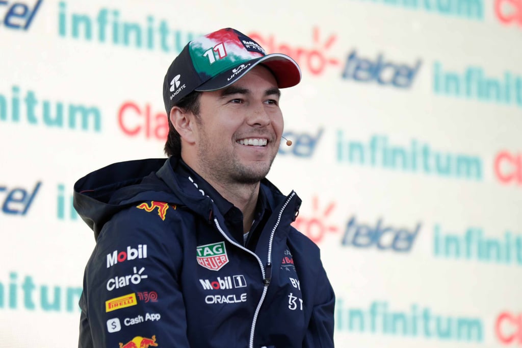 'Checo' Pérez ya renovó con Red Bull