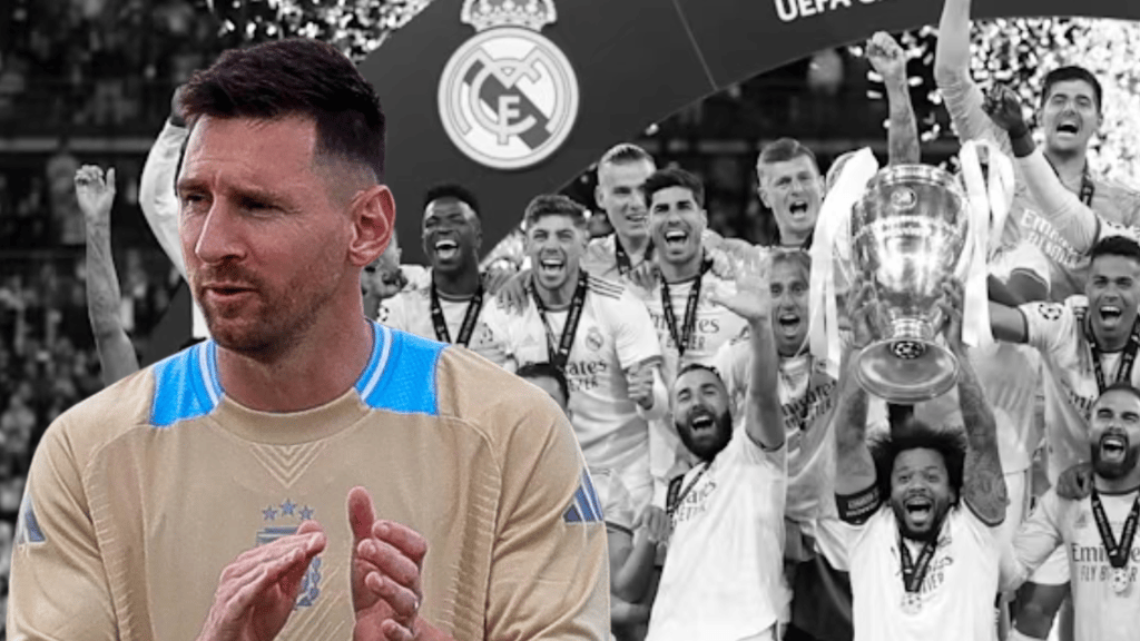 Asegura Messi que el Real Madrid 'es el mejor equipo del mundo'