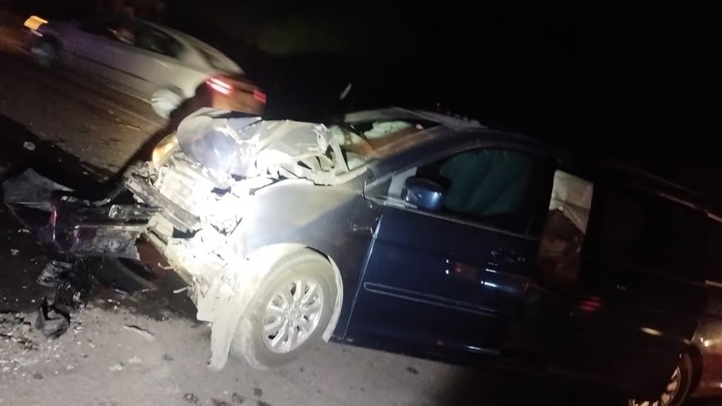 Familia sufre accidente en carretera Durango-Parral; hay 4 lesionados