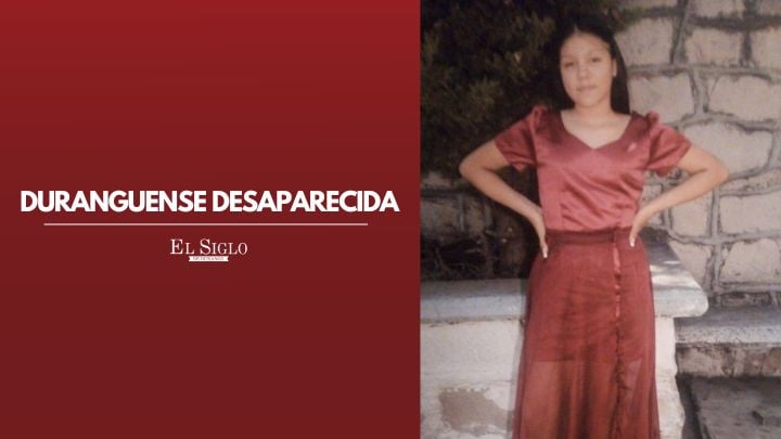 Adolescente de 13 años desapareció desde el lunes en Durango; solicitan ayuda para localizarla
