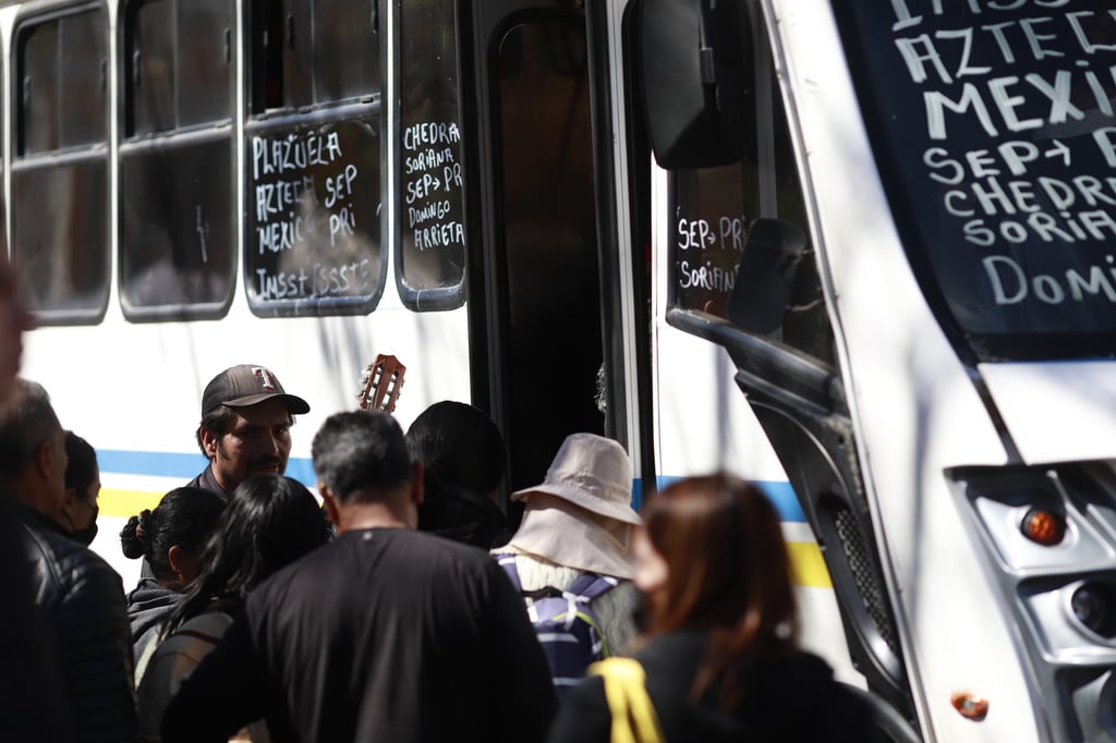 Evitarán sobrecarga de pasajeros en rutas de la capital duranguense