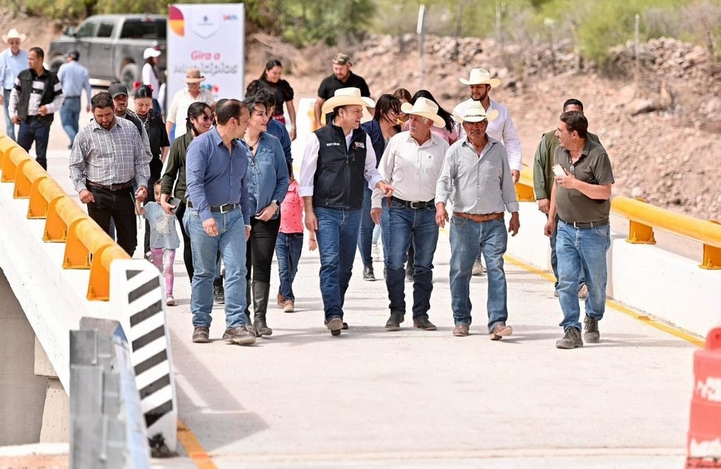 Mensaje. El Gobernador atendió el llamado de la ciudadanía e instruyó a Secope iniciar estas obras para seguridad, comunicación y desarrollo de ambos municipios.