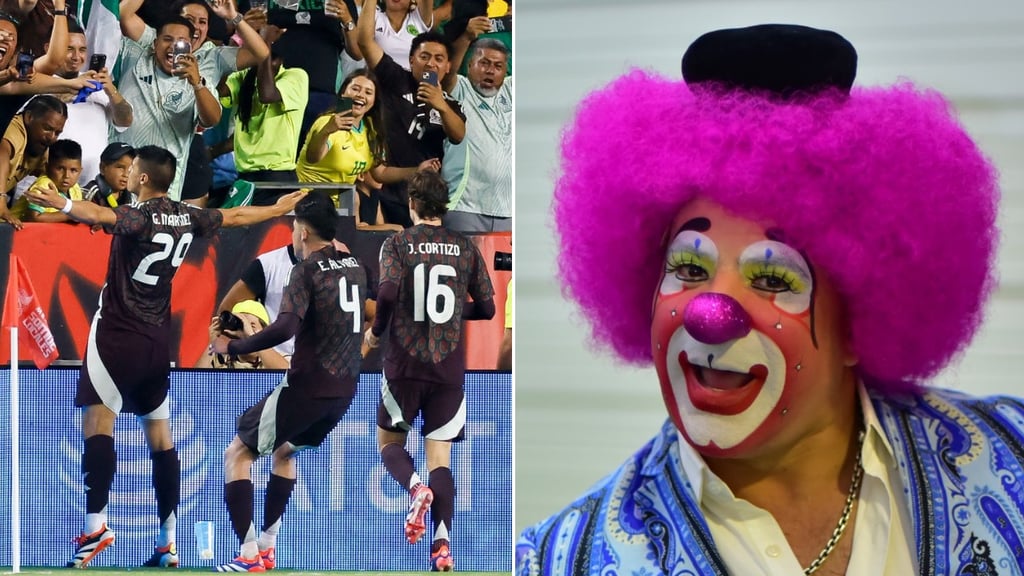 Platanito dio show privado a la Selección Mexicana previo a su debut en la Copa América