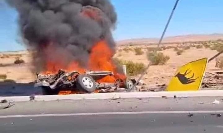 Accidente en la carretera Mexicali-Tijuana deja dos muertos | VIDEO