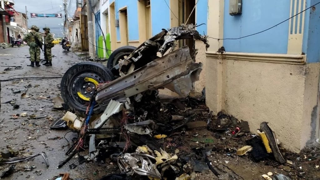 Atentado con coche bomba en Colombia deja 3 muertos y 9 heridos