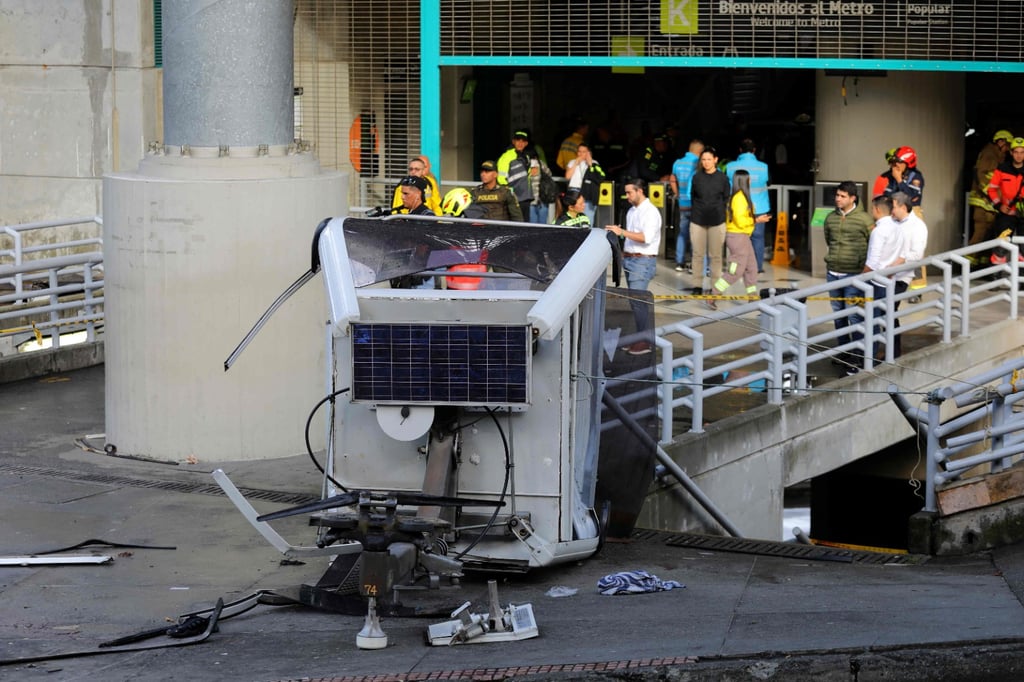 Colombia: desplome de cabina de teleférico deja un fallecido