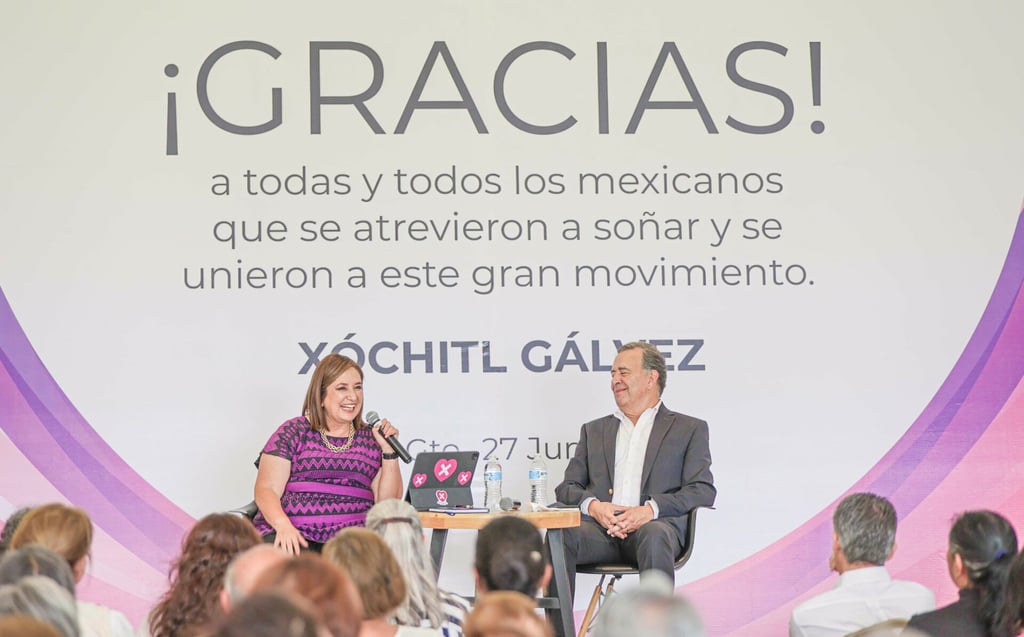‘Seguiremos luchando por el México que queremos’; agradece Xóchitl a seguidores
