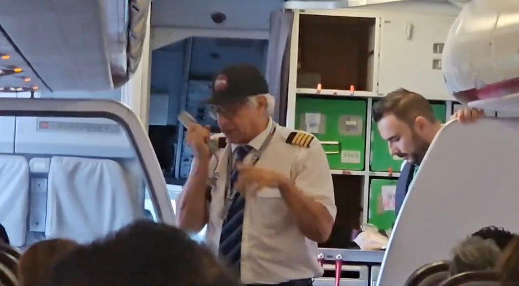 'Vamos al Chaifa', Piloto se burla del AIFA en pleno vuelo | VIDEO