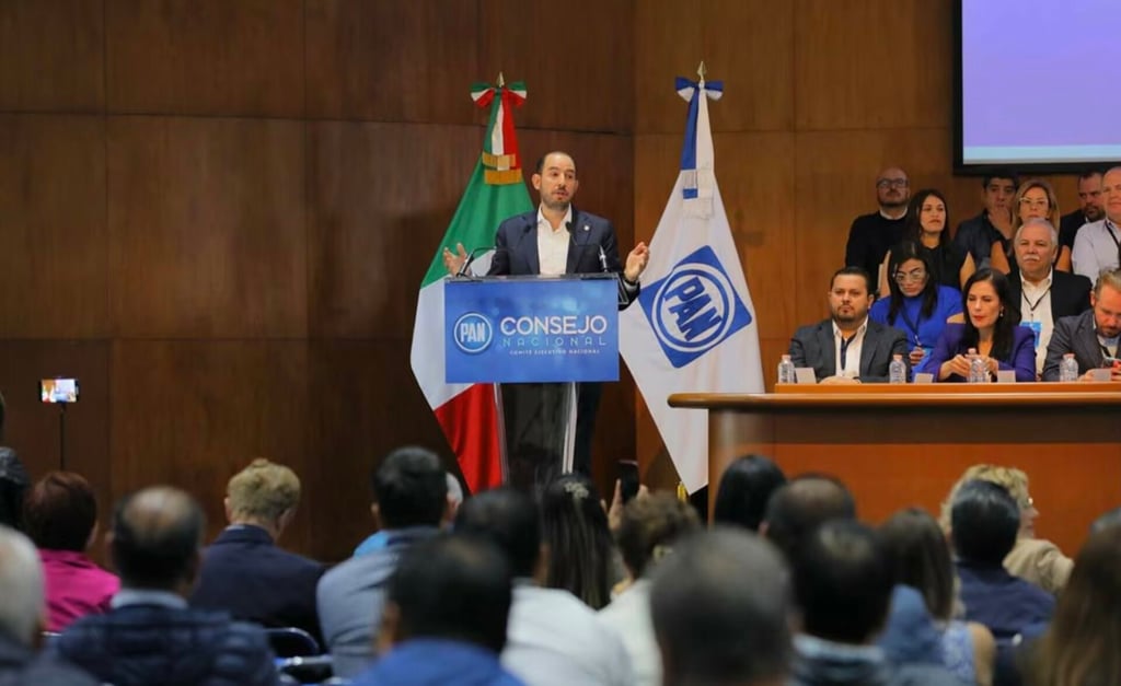 Ante el Consejo Nacional del PAN, Marko Cortés reconoce su responsabilidad por resultados