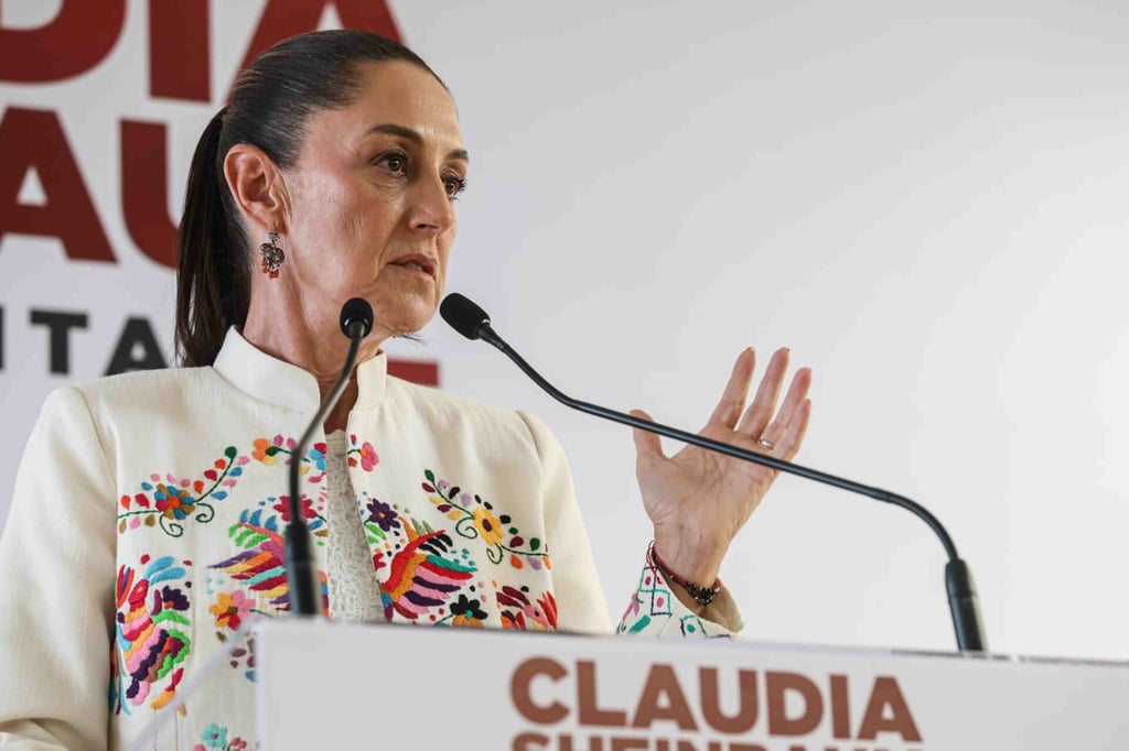 Claudia va por reforma para no reelección