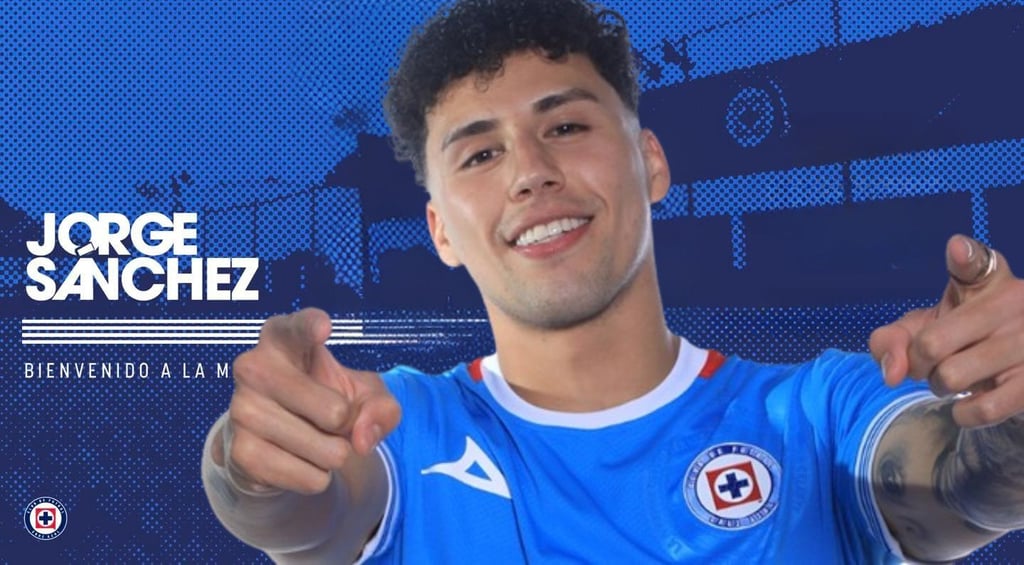 ¡Es oficial! Jorge Sánchez es el nuevo refuerzo de Cruz Azul 
