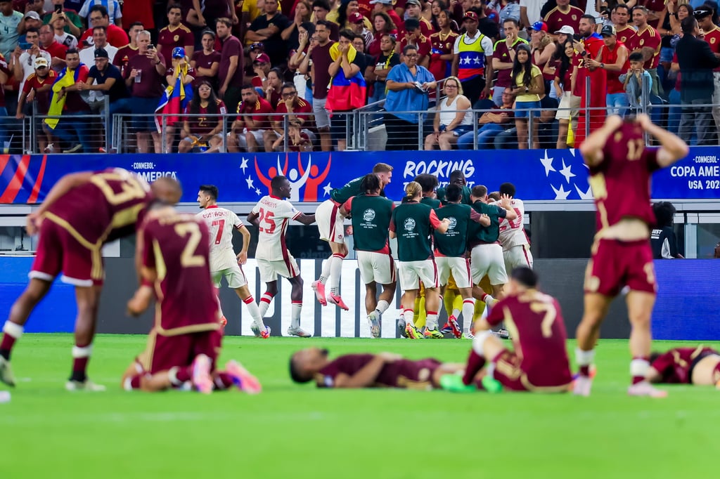 Copa América: Canadá avanza a semifinales tras derrotar en penaltis a Venezuela